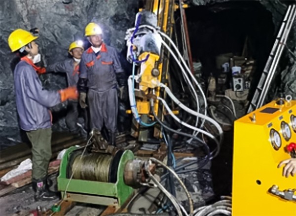 Detailed survey project for tungsten mines below a deep elevation of 86 meters in the Zuoba mining area